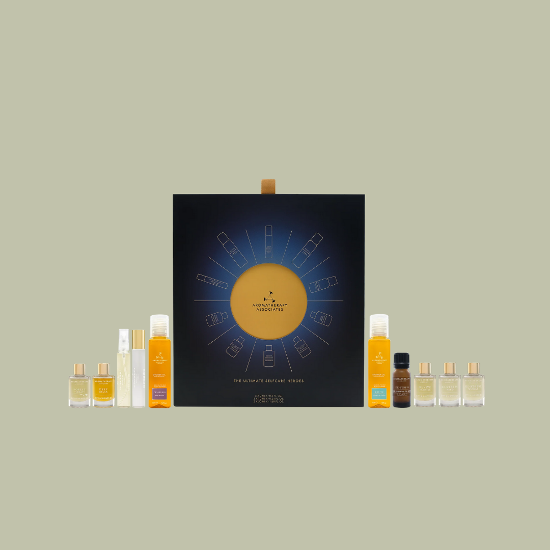 The Ultimate Selfcare Heroes. Essential Oil Kit for Wellbeing