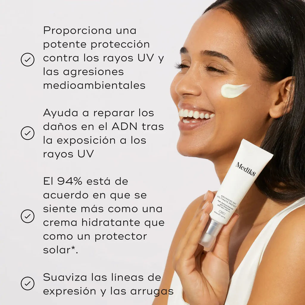 Advanced Day Ultimate Protect SPF50+: Crema antiedat amb SPF 50 i protecció UV