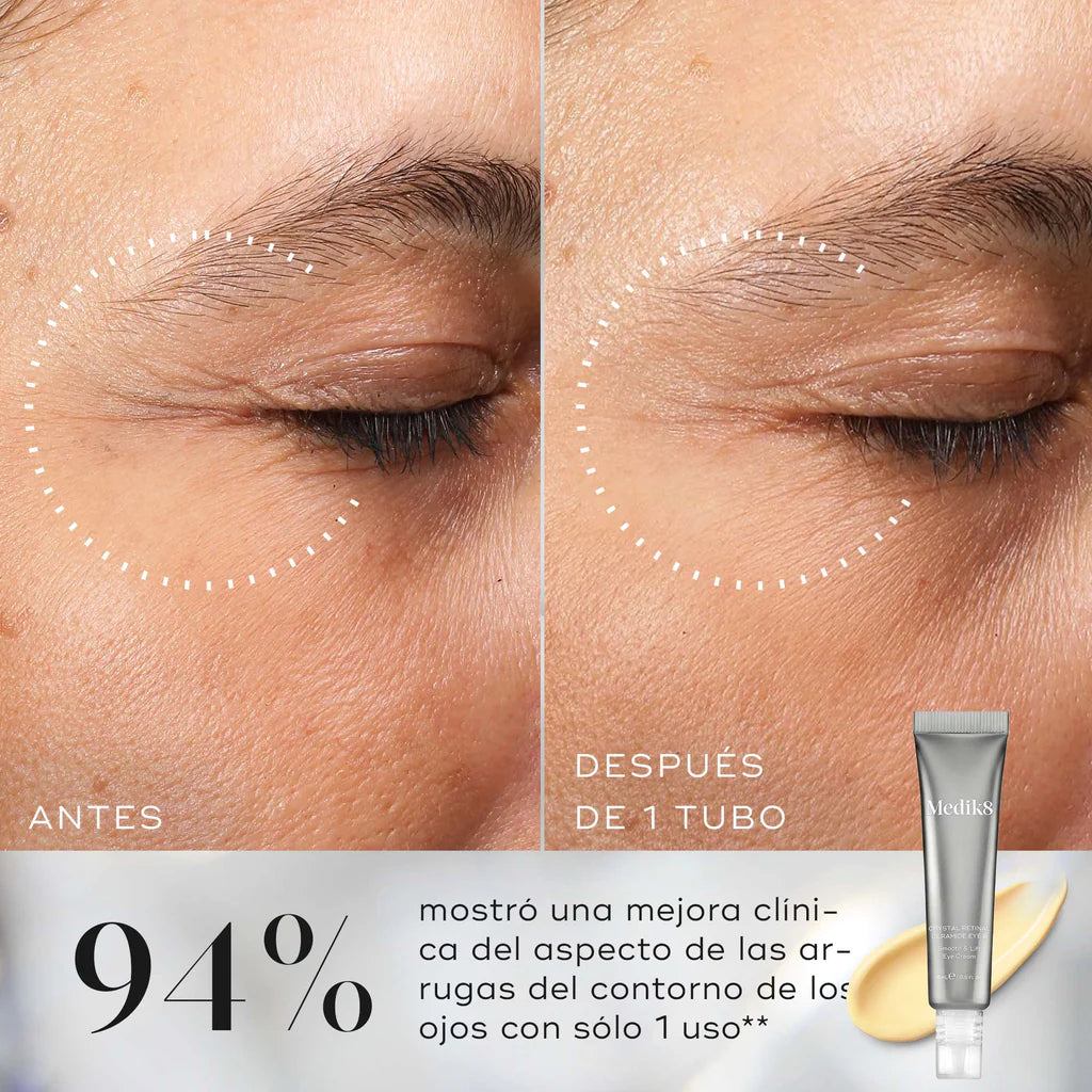 Crystal Retinal Ceramide Eye 6: Contorno de ojos antiedad con Vitamina A