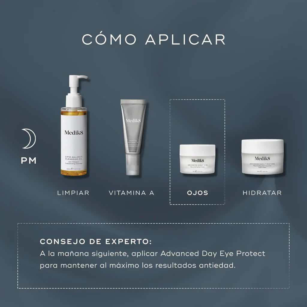 Advanced Night Eye: Crema d'ulls antiedat per a la nit