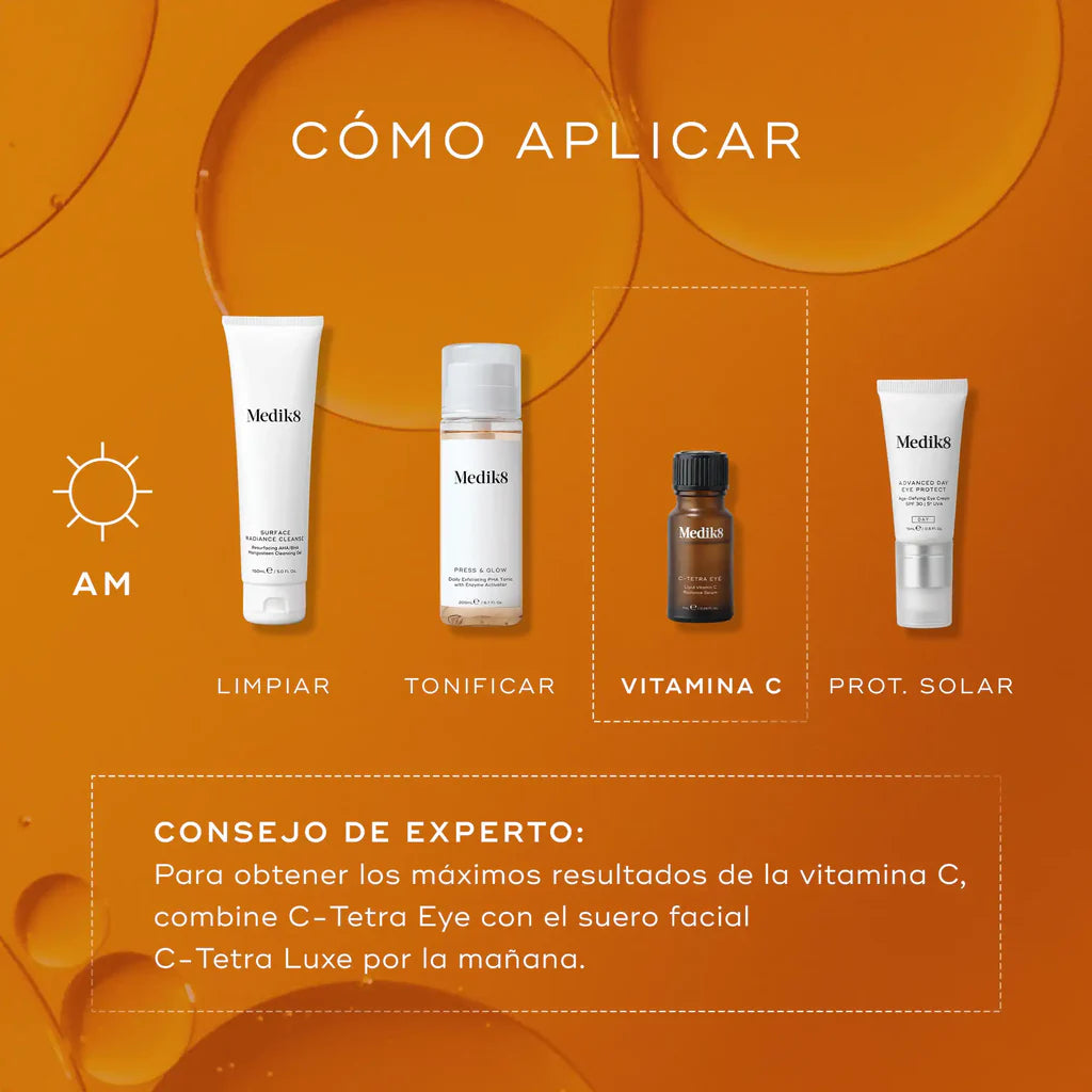 C-Tetra Eye: Contorno de ojos para ojeras con Vitamina C
