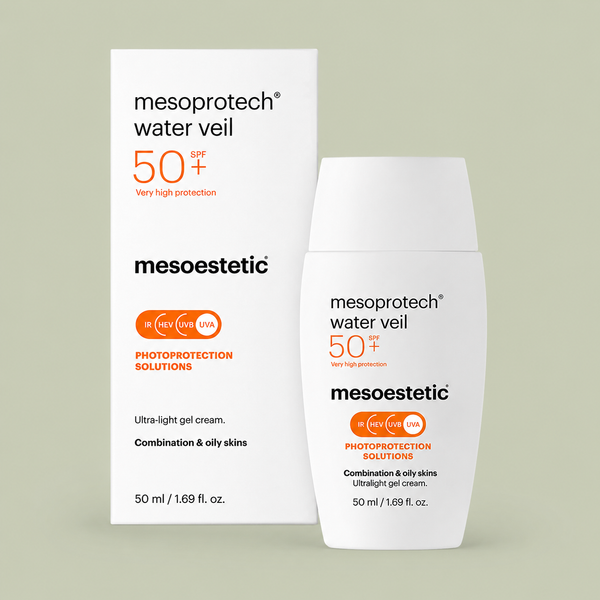 Mesoprotech Water veil SPF 50+: Crema Solar Pieles Grasas