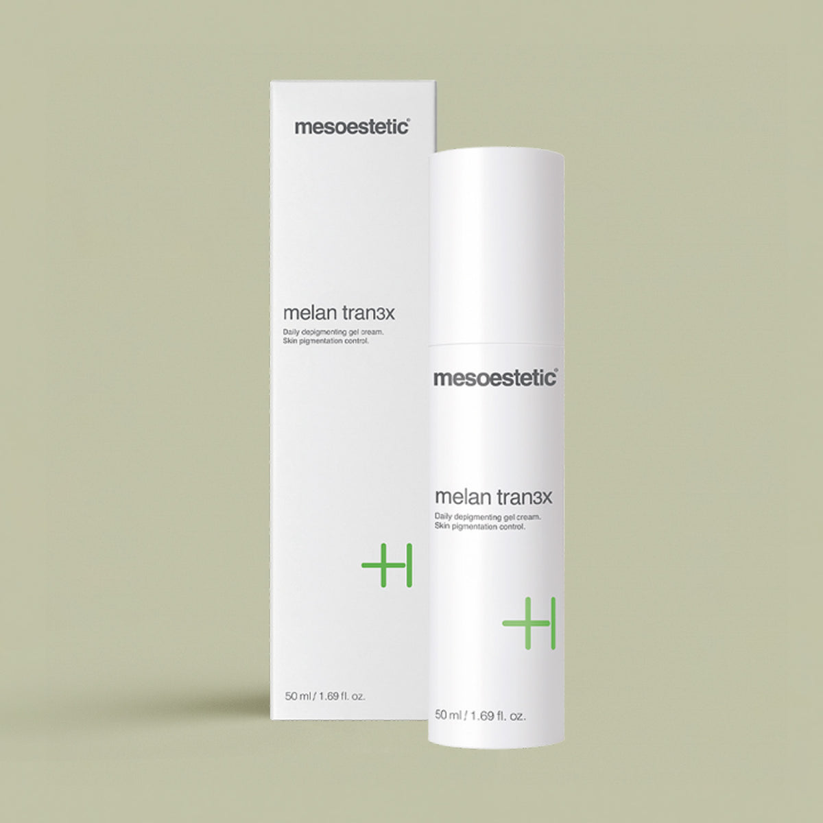 Melan Tran3x · Gel Crema Despigmentante para Manchas