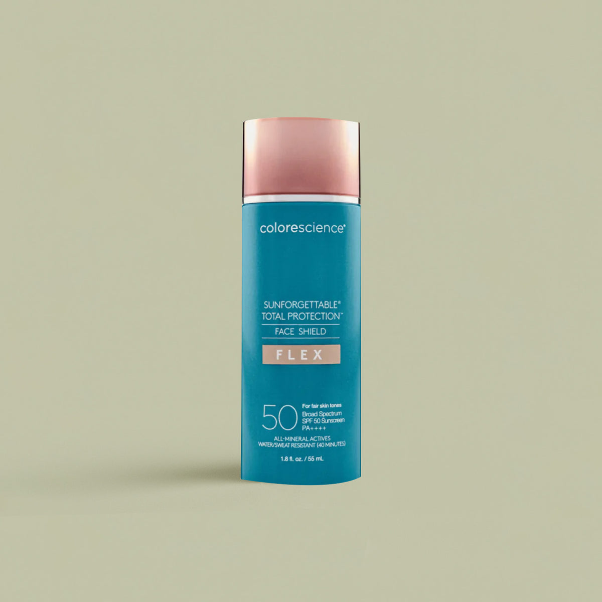 Face Shield Flex SPF50, protector solar mineral de Colorescience